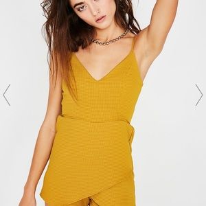 Dolls kill yellow romper